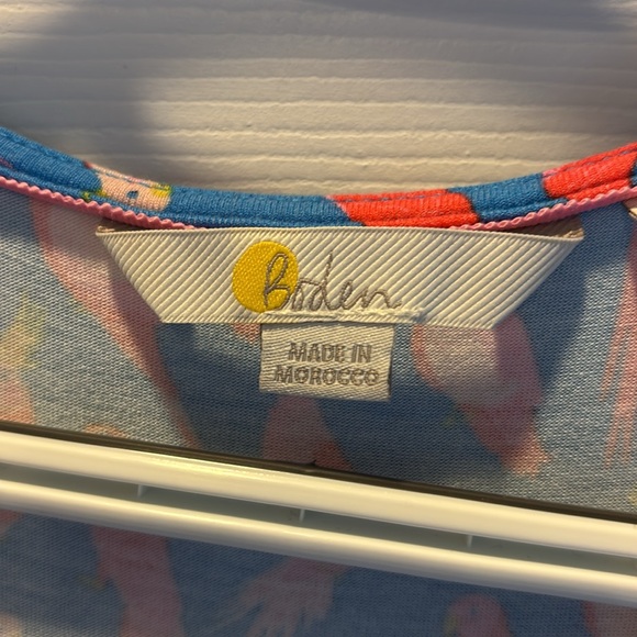 Boden parrot print easy wear dress - Picture 3 of 6